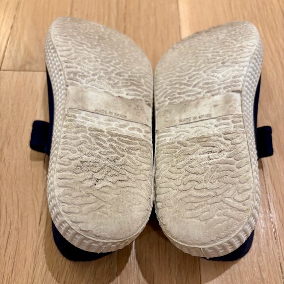 Cienta Kids Mary Janes Navy Blue Size 34 (3) - Picture 9 of 9